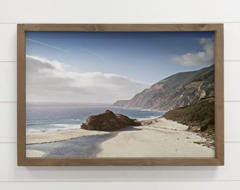 Big Sur California Ocean View - Ocean Landscape Canvas Art - Framed Art