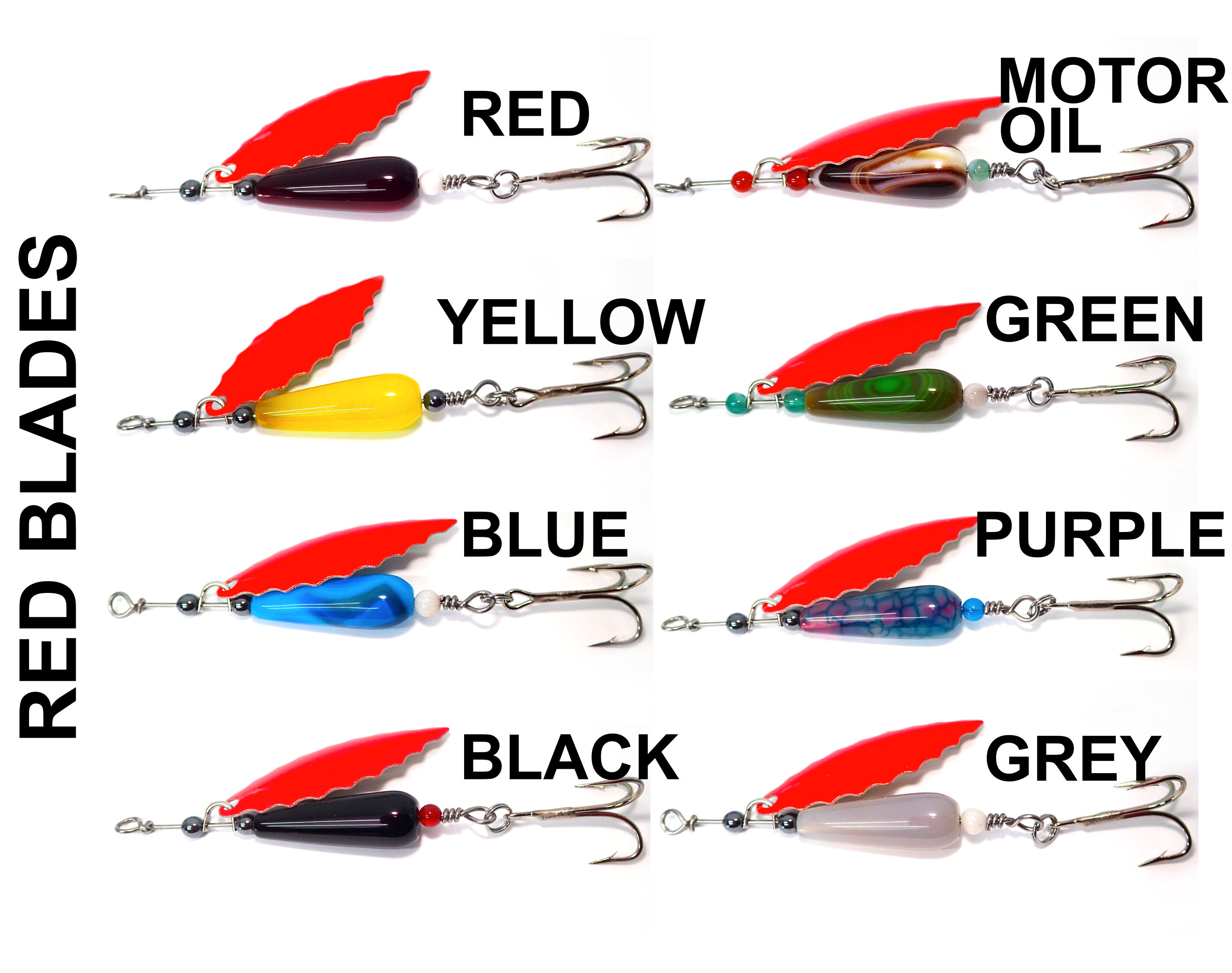Customized Inline Spinner Fishing Lure Personalized Lure Gift Etsy