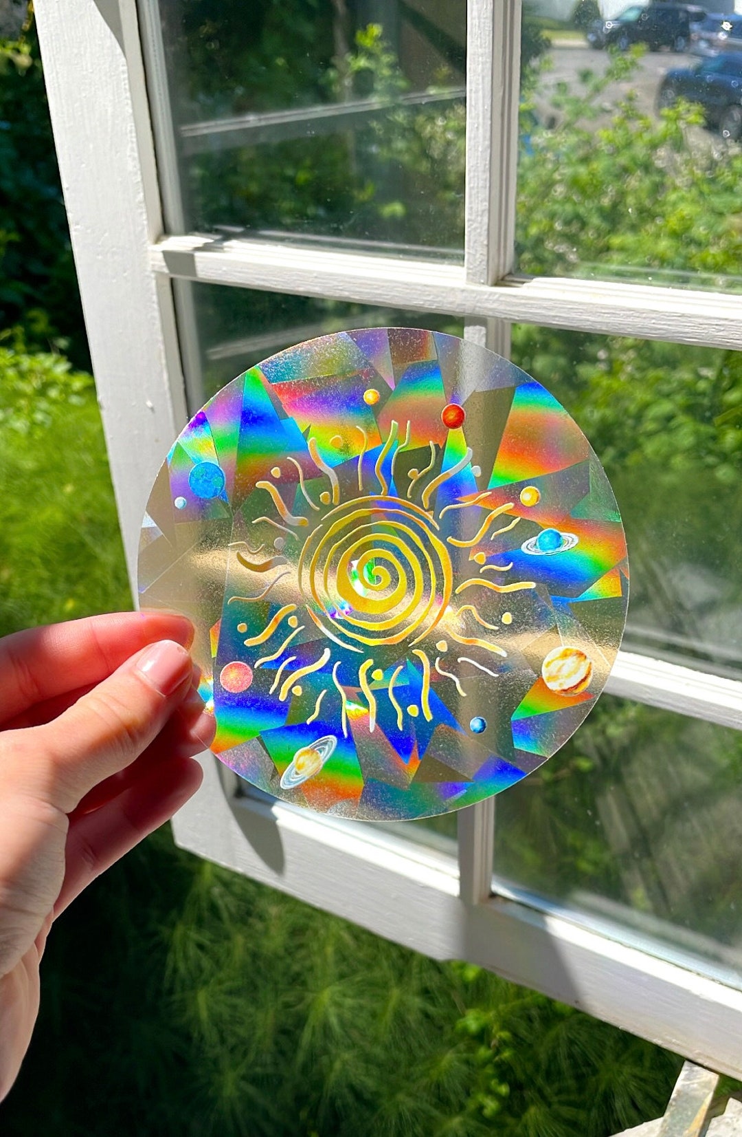 Suncatcher Sun & Sun Catcher Light Refracting Etsy