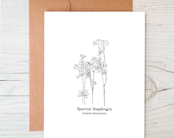 Wildflower Seed Notecard Set: Plantable Eco-Friendly Greeting Cards