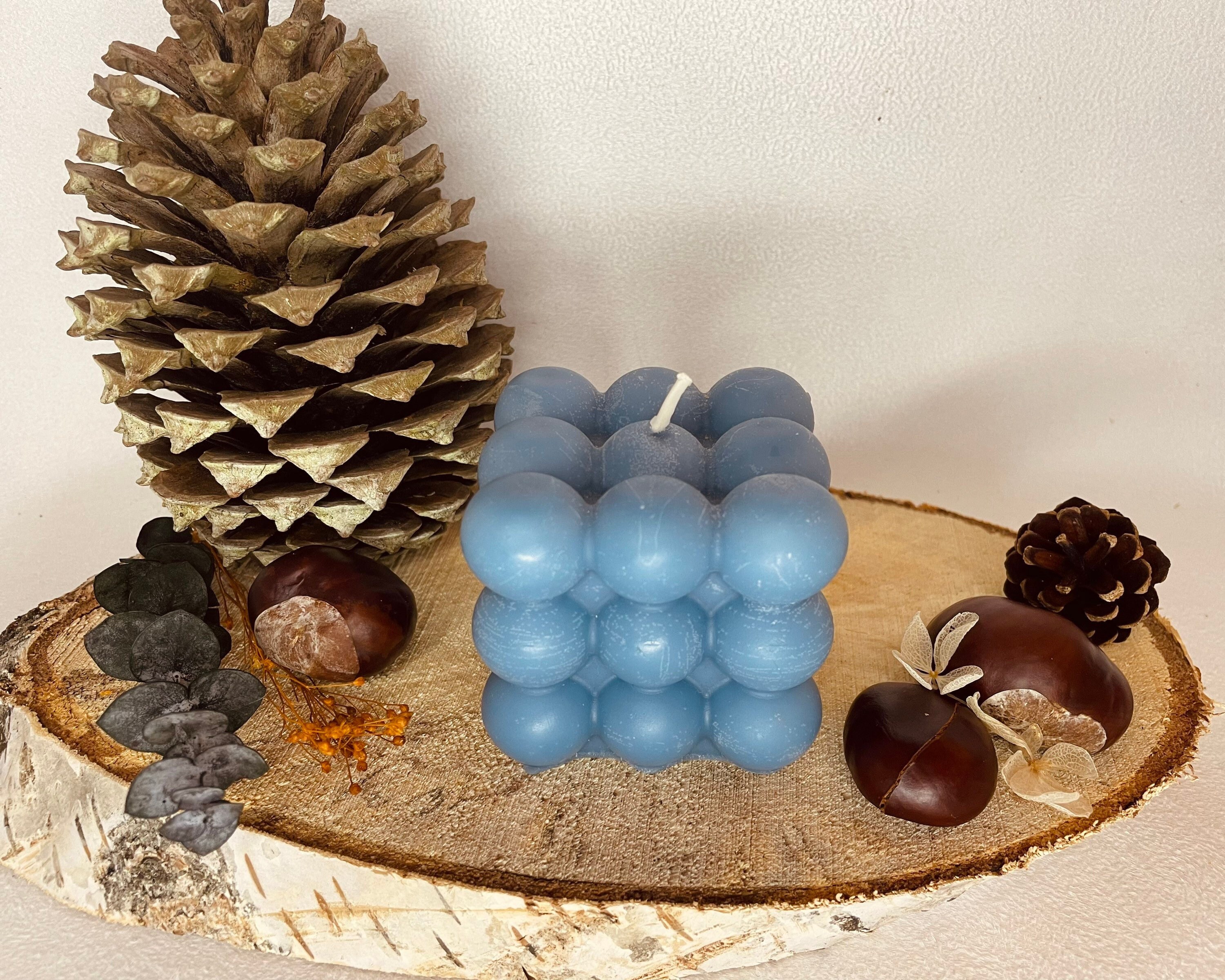 Bougie Boules Décorative