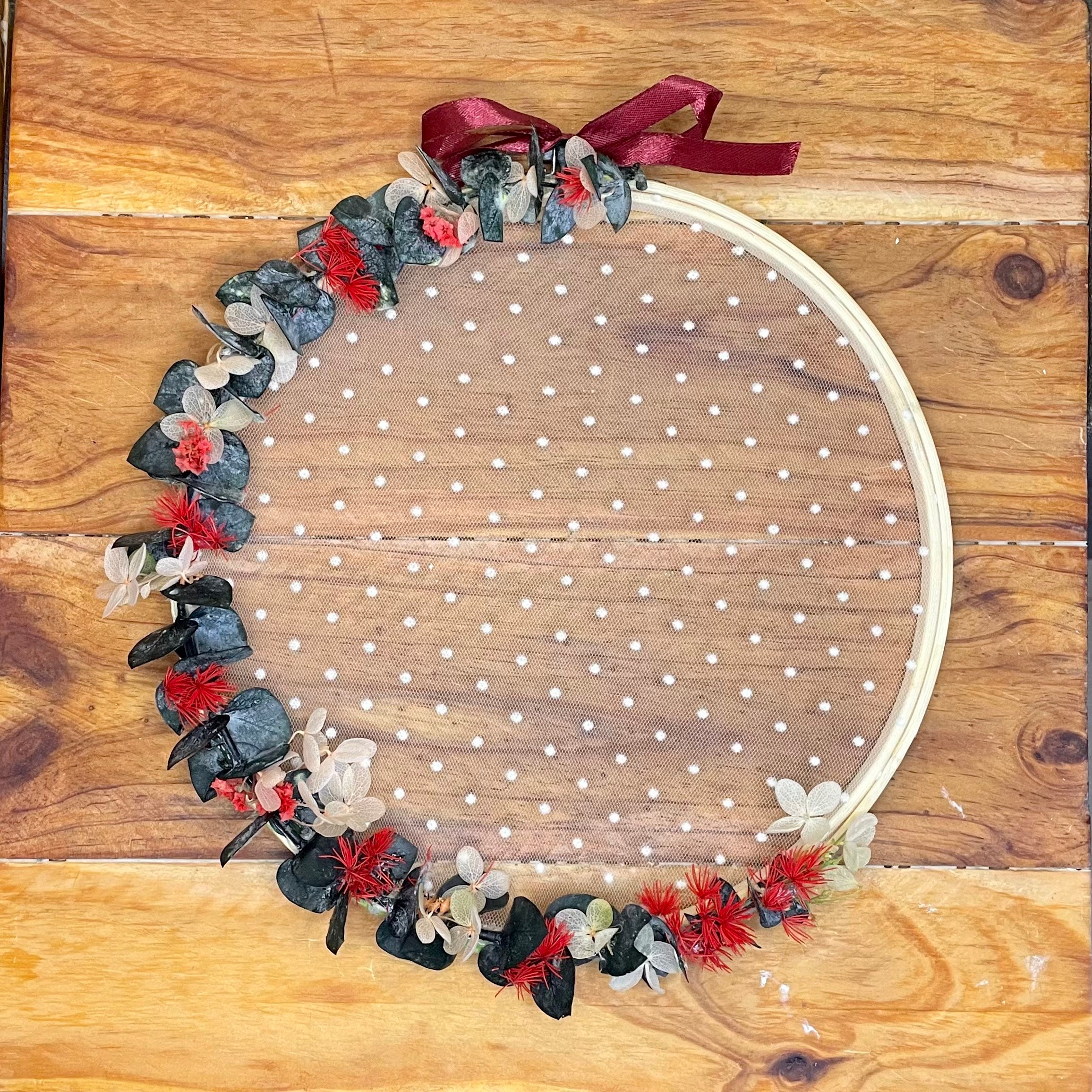 Couronne Fleurs Séchées à Personnaliser