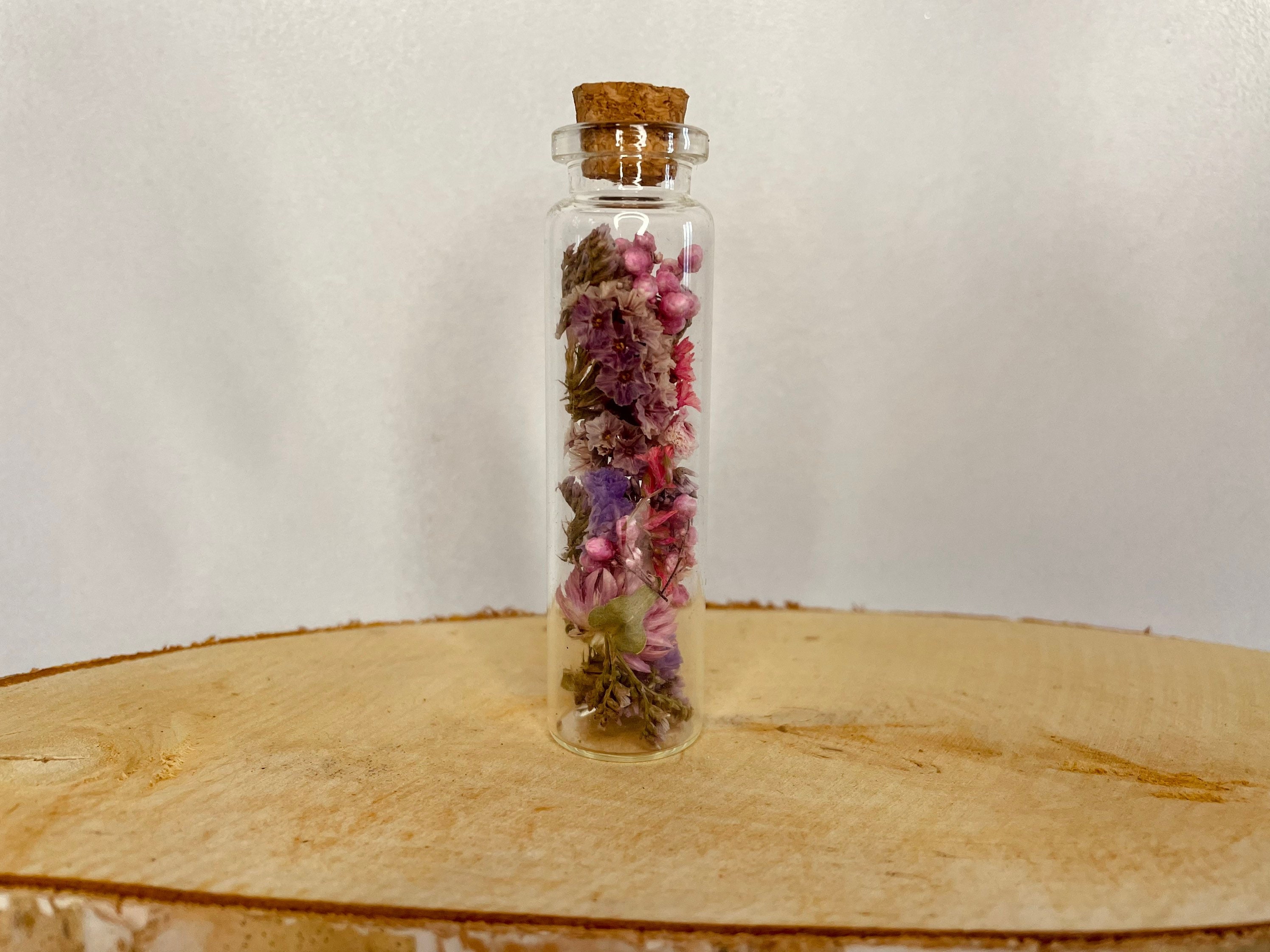 Fiole Fleurs Séchées