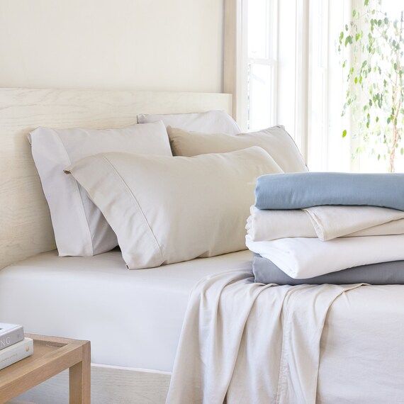 1800 Series 6 Piece Bedding Sheet & Pillowcases Sets W/ Deep Pockets - Fade  Re…