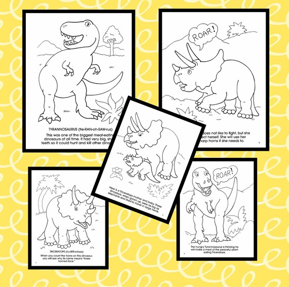 Dinosaur Tooth Coloring Pages