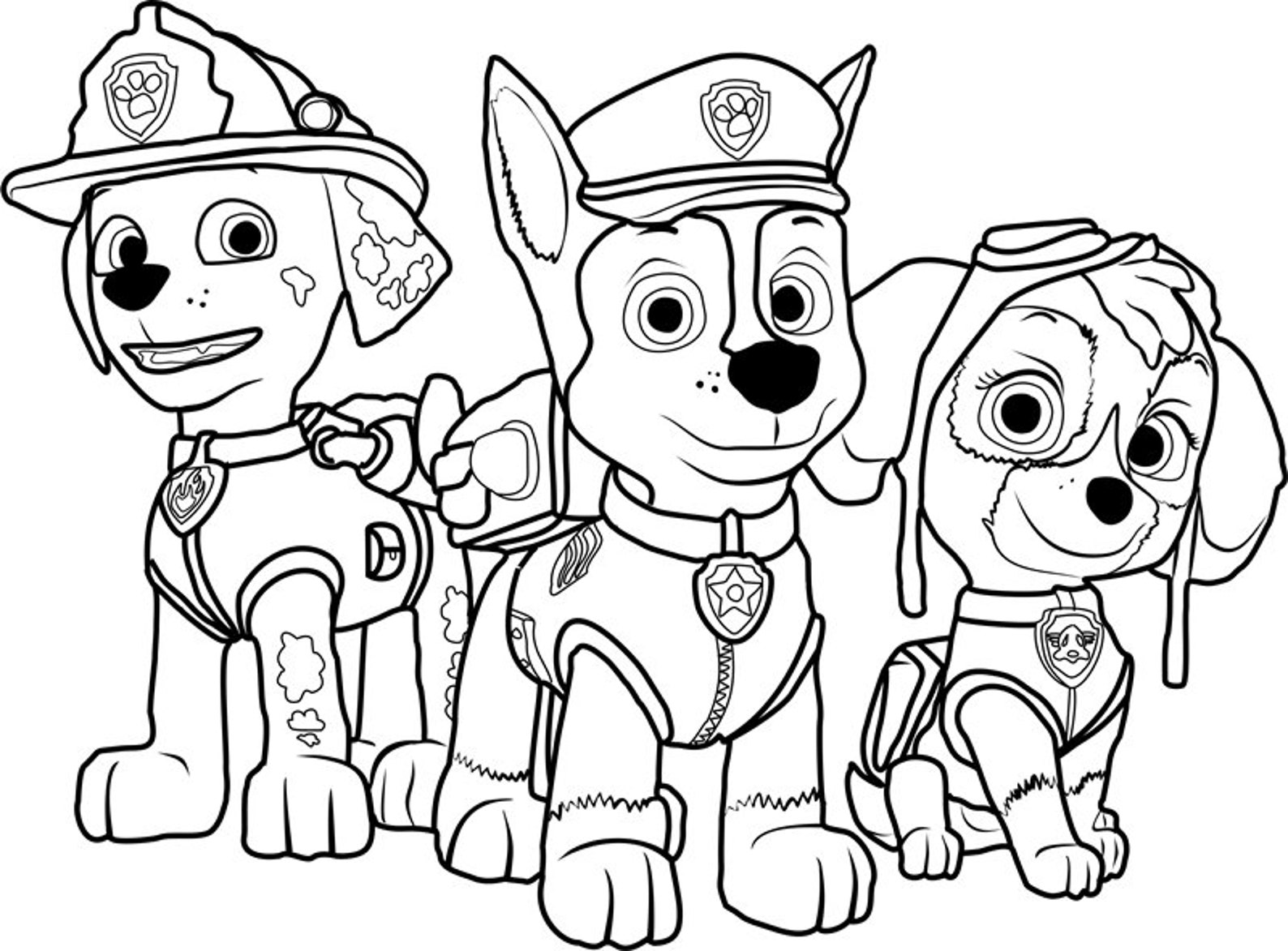 Paw Patrol Coloring Book Bundle Kids Coloring Pages | Etsy