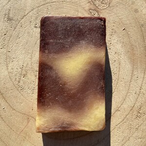 Handgjord olivolja Vaniljtvål 10 x 5,5 cm; Handgemachte Olivenöl Vanille Seife 10 x 5,5 cm bild 2