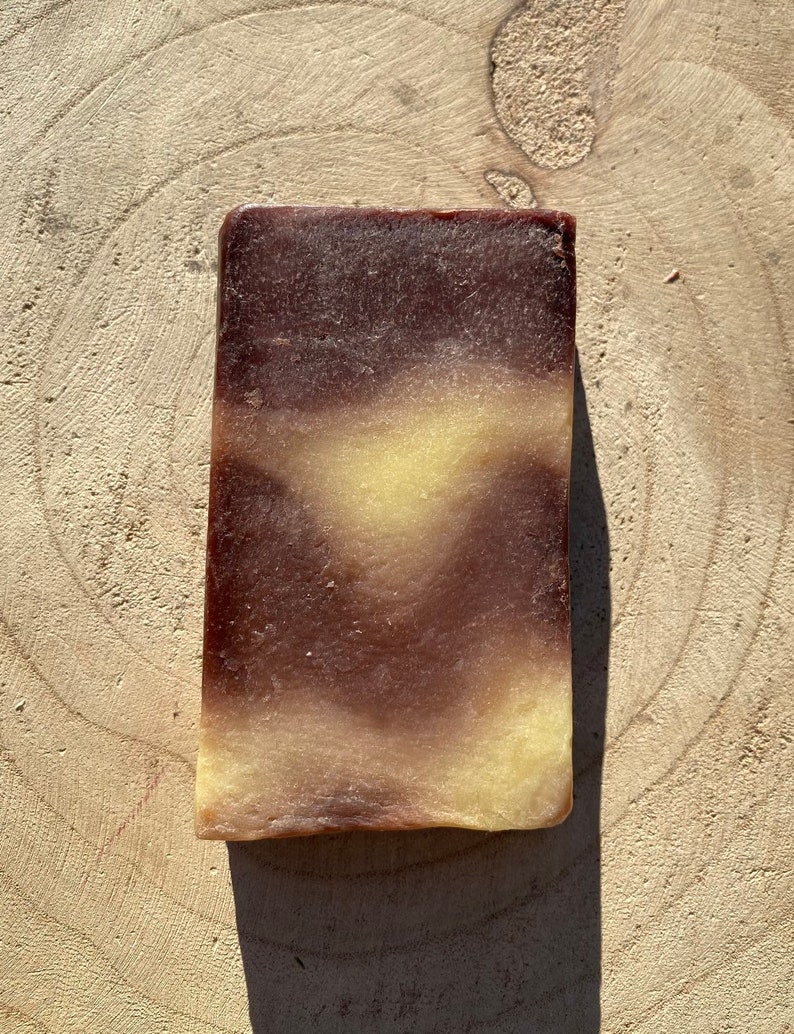 Handgjord olivolja Vaniljtvål 10 x 5,5 cm; Handgemachte Olivenöl Vanille Seife 10 x 5,5 cm bild 2