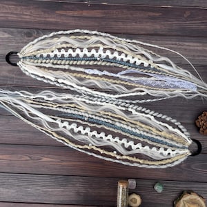 Boho Dreadlock Ponytail: Blonde Ocean Wave Hair Extension