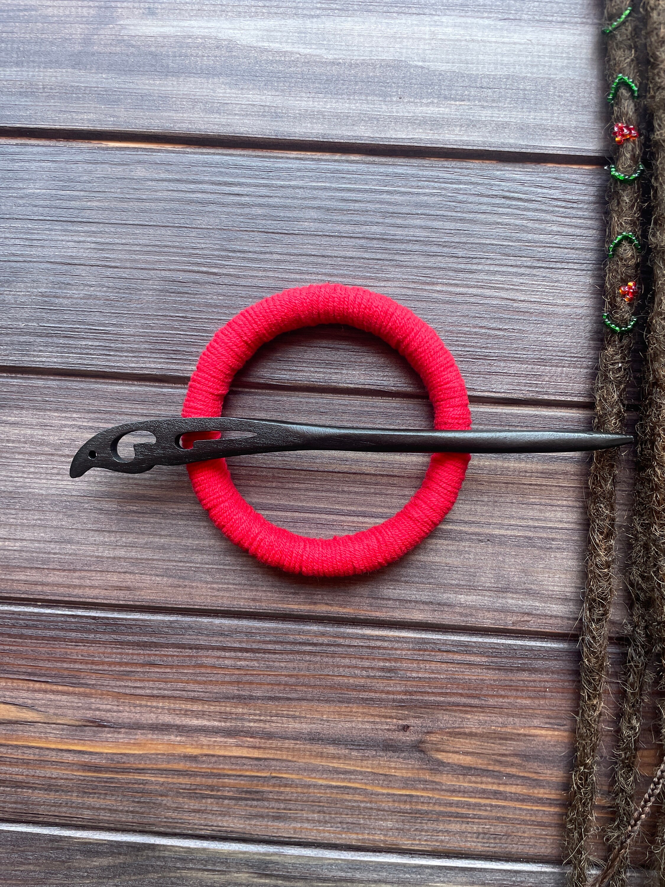 Dreadlock Ring Barrette | Dreadlock Ornaments | Dreads Decoration ...