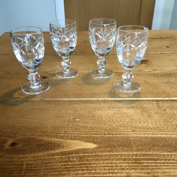 Waterford Sherry Glasses Etsy Canada