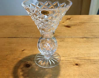 Tyrone Crystal Dalraida Vase 14 cm Tall