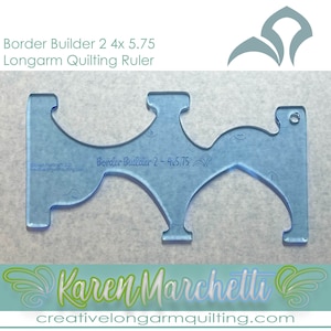 Border Builder 2 longarm quilting ruler