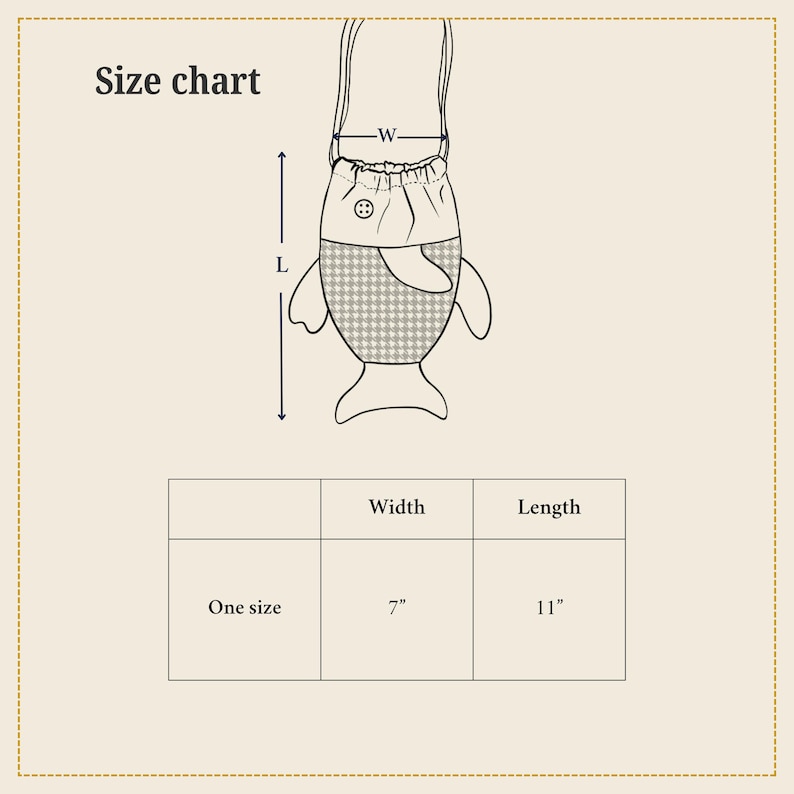 Fish Drawstring Bag Sewing Pattern | Beginner DIY Fabric Project (PDF ...
