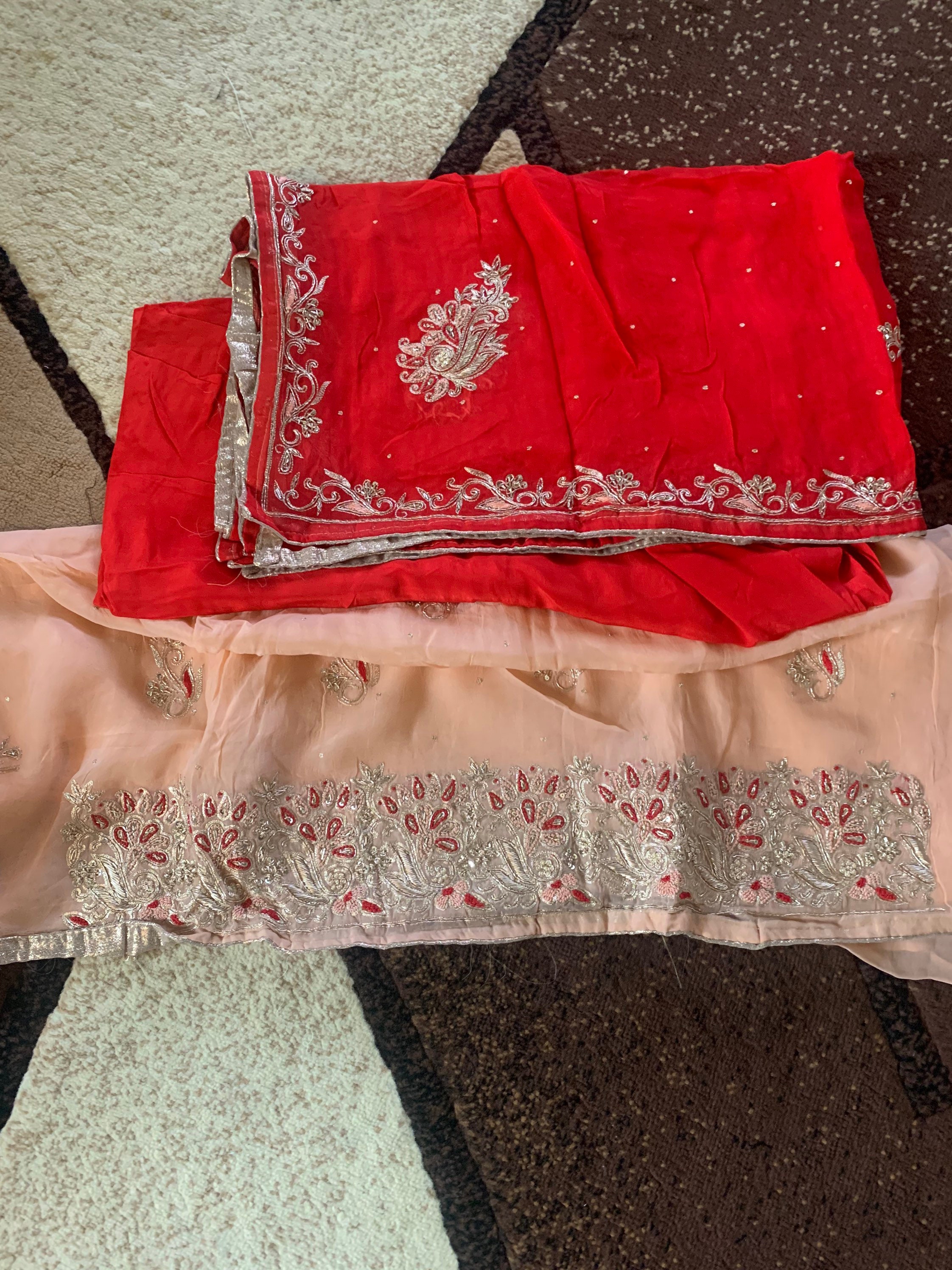 dabka work punjabi suits