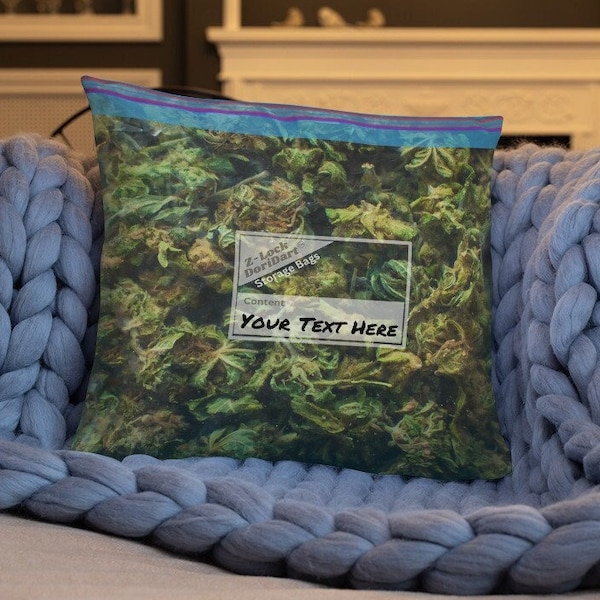 Weed Pillow Etsy