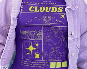 Clouds - Koszulka z tekstem piosenki One Direction
