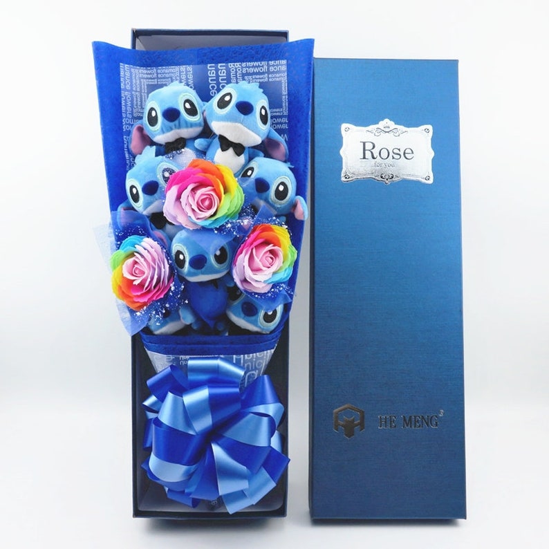 Cute Handmade Stitch Flower Bouquet, Made With Quallity, Great G Cute Handmade Stitch Flower Bouquet, Made With Quallity, Great G