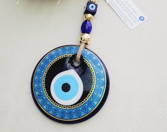 Evil Eye Wall Hanging: Turkish Nazar Amulet, Home Protection