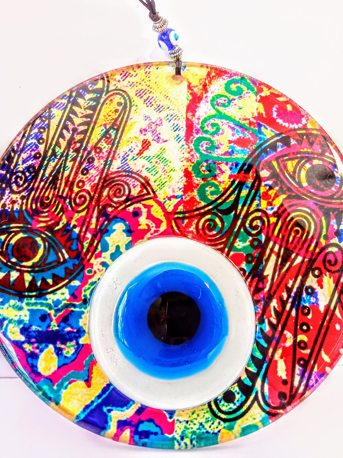 Modern Art Evil Eye Window Hanging Evil Eye Door Fusion Etsy UK