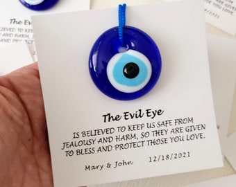 Evil Eye Gastgeschenke: Klassisches Blaues Nazar Schutz Geschenk