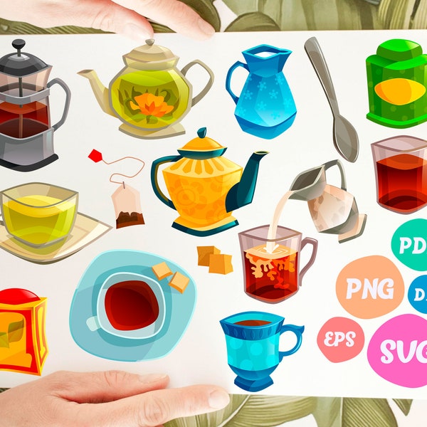Tea time cup svg,Tea svg, Tea cup svg, Green tea svg, black tea svg,Teacup SVG,Tea Time,Flower tea, Ginger tea svg, print file,printable,svg