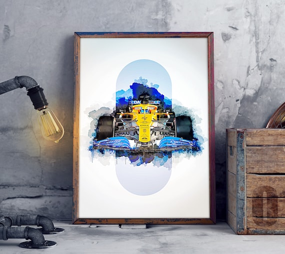 Lando Norris Poster | McLaren F1 Formula One Poster