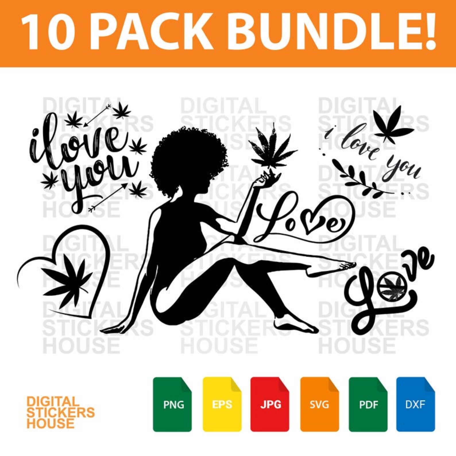 Free Free 301 Love Weed Svg SVG PNG EPS DXF File