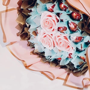 Chocolate Bouquet Lindt, Birthday Gift for her, Anniversary Gift, Ramadan, Eid gift, Congratulations, Thank You Gift, Chocolate Bouquets UK