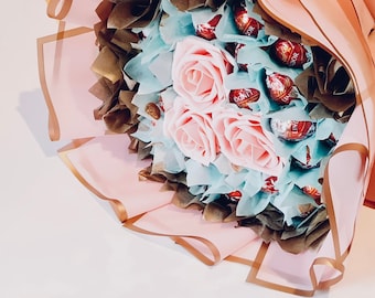 Chocolate Bouquet Lindt, Birthday Gift for her, Anniversary Gift, Ramadan, Eid gift, Congratulations, Thank You Gift, Chocolate Bouquets UK