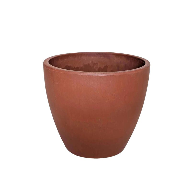 Recycled Plant Pots: Black and Terra Cotta - Lightweight, Durable image 5