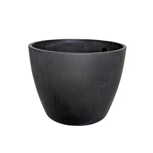 Recycled Plant Pots: Black and Terra Cotta - Lightweight, Durable image 3