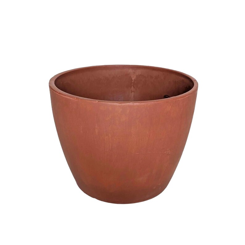 Recycled Plant Pots: Black and Terra Cotta - Lightweight, Durable image 6