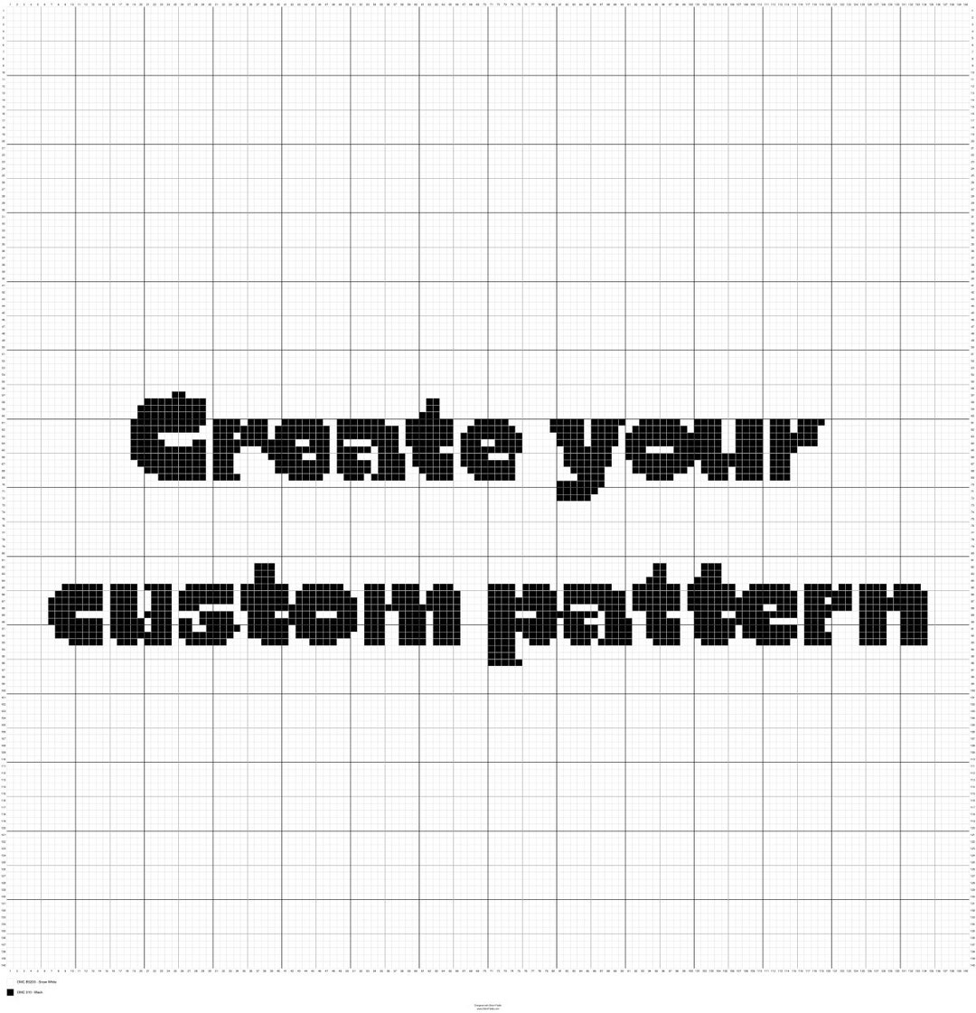 Custom Cross Stitch Pattern Etsy