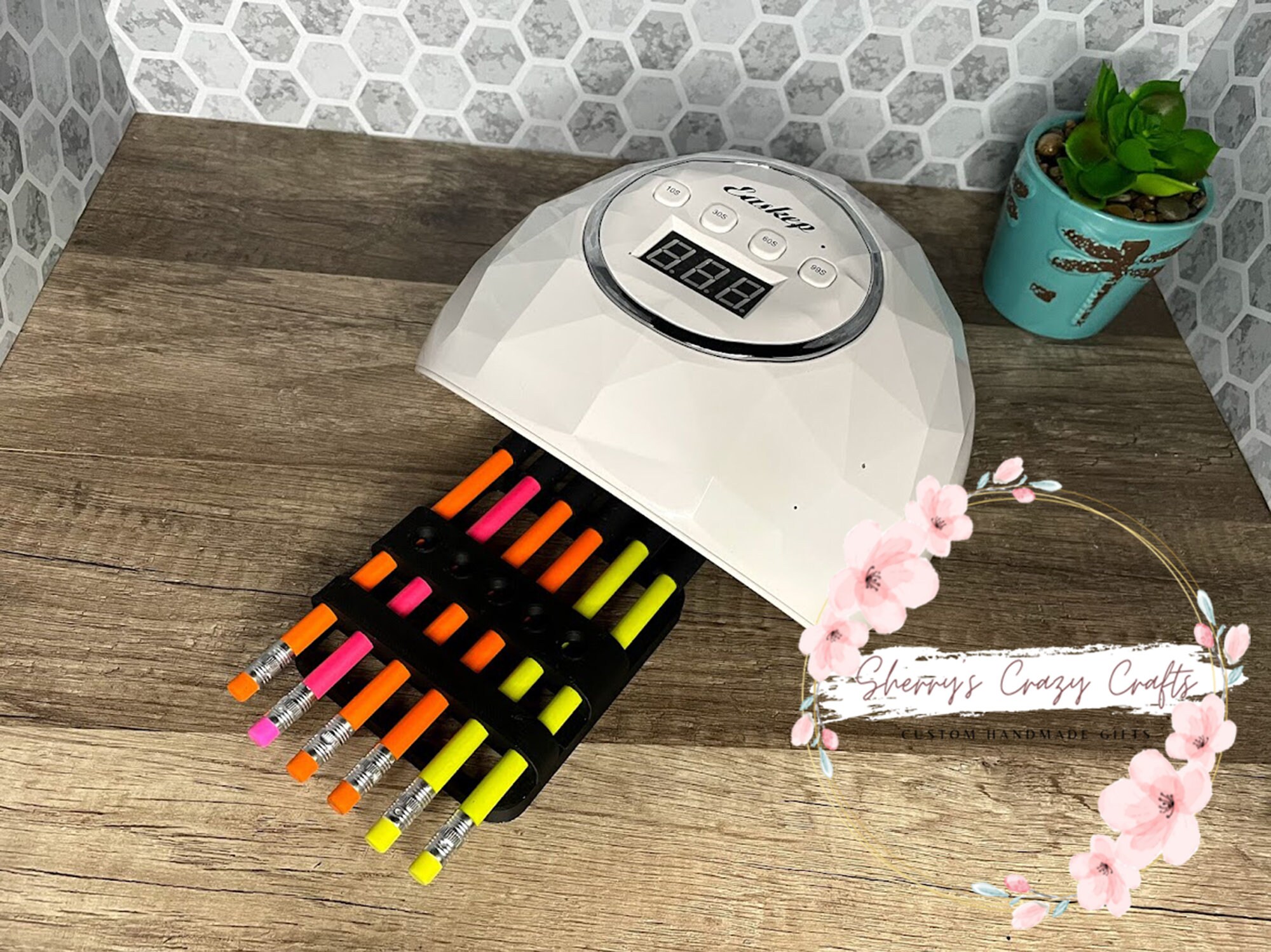 UV Resin Pen Holder Etsy