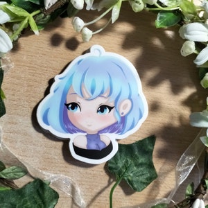 Chibi Loona-klistermärke