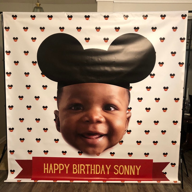 Mickey Mouse Face - Etsy