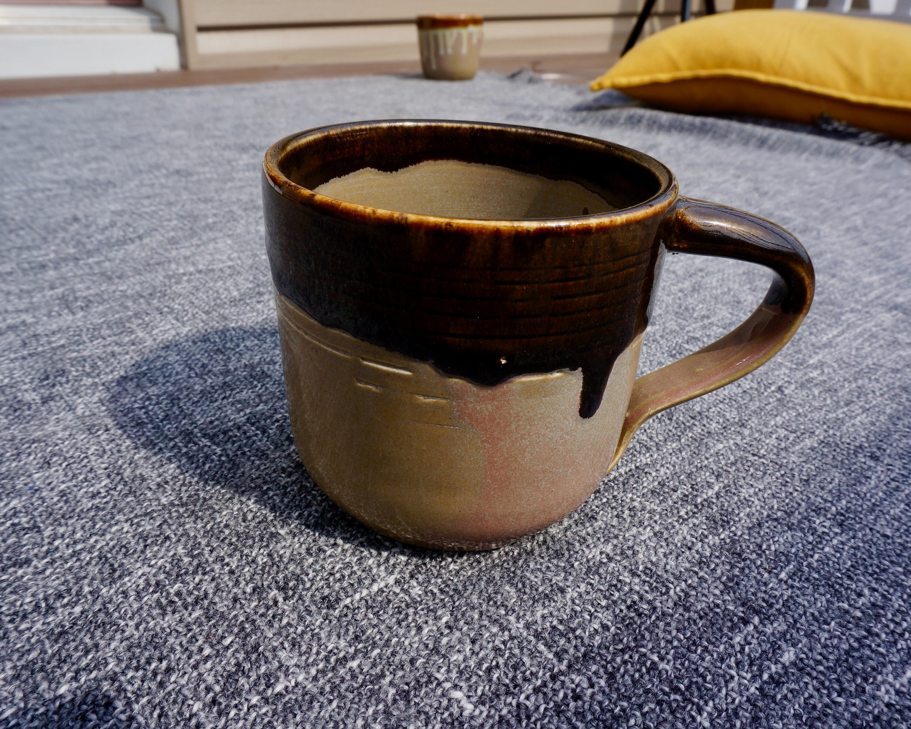 Handmade Wheelthrown Ceramic Mug Pottery Coffee Cup Coffee Etsy