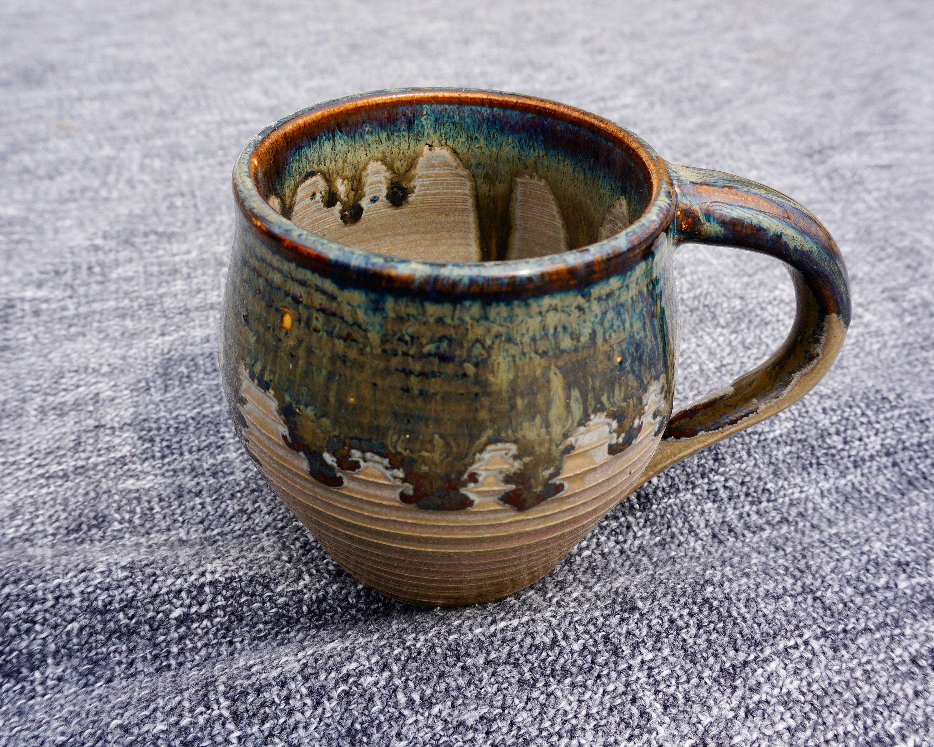 Handmade WheelThrown Ceramic Mug Pottery Coffee Cup Etsy