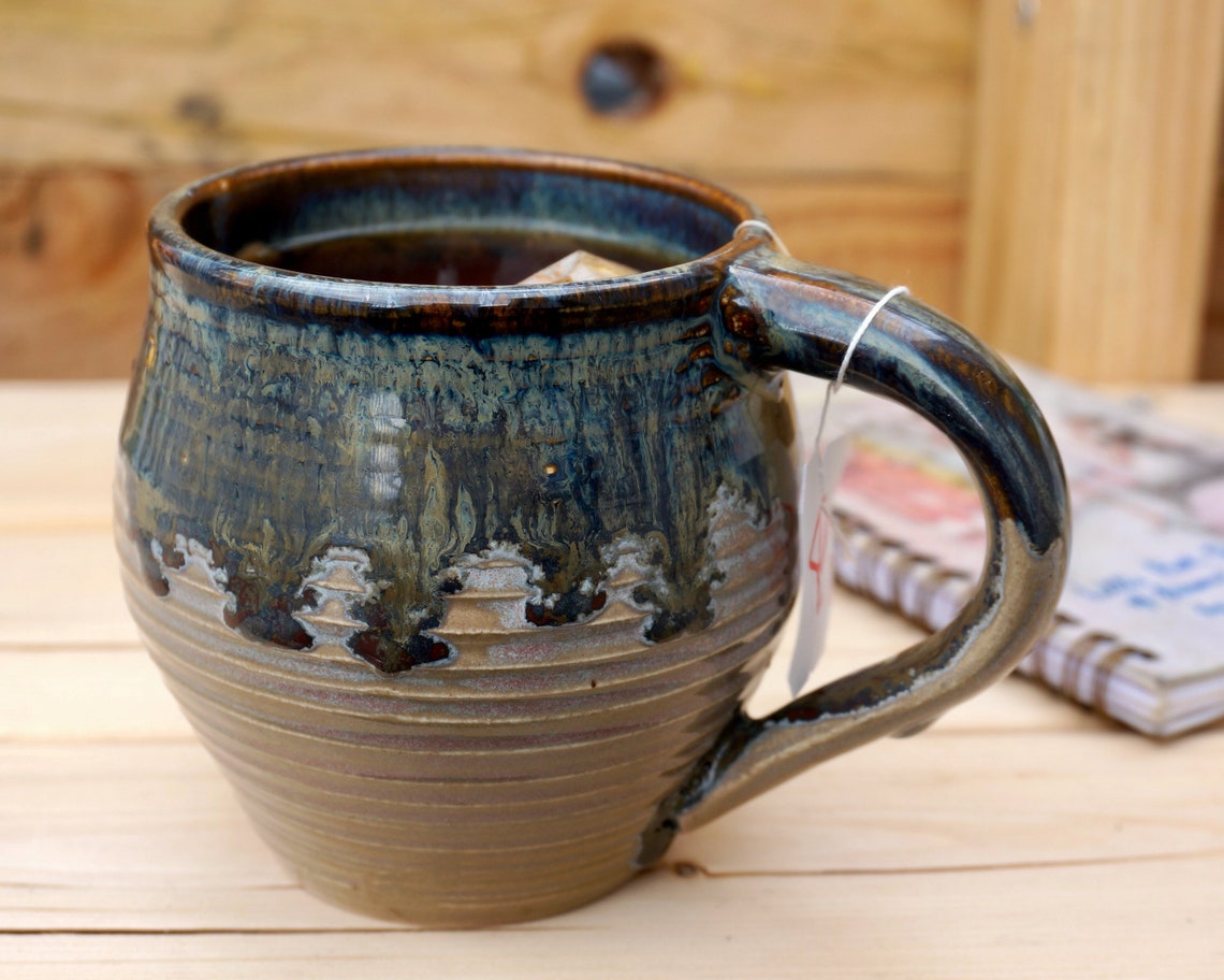 Handmade WheelThrown Ceramic Mug Pottery Coffee Cup Etsy