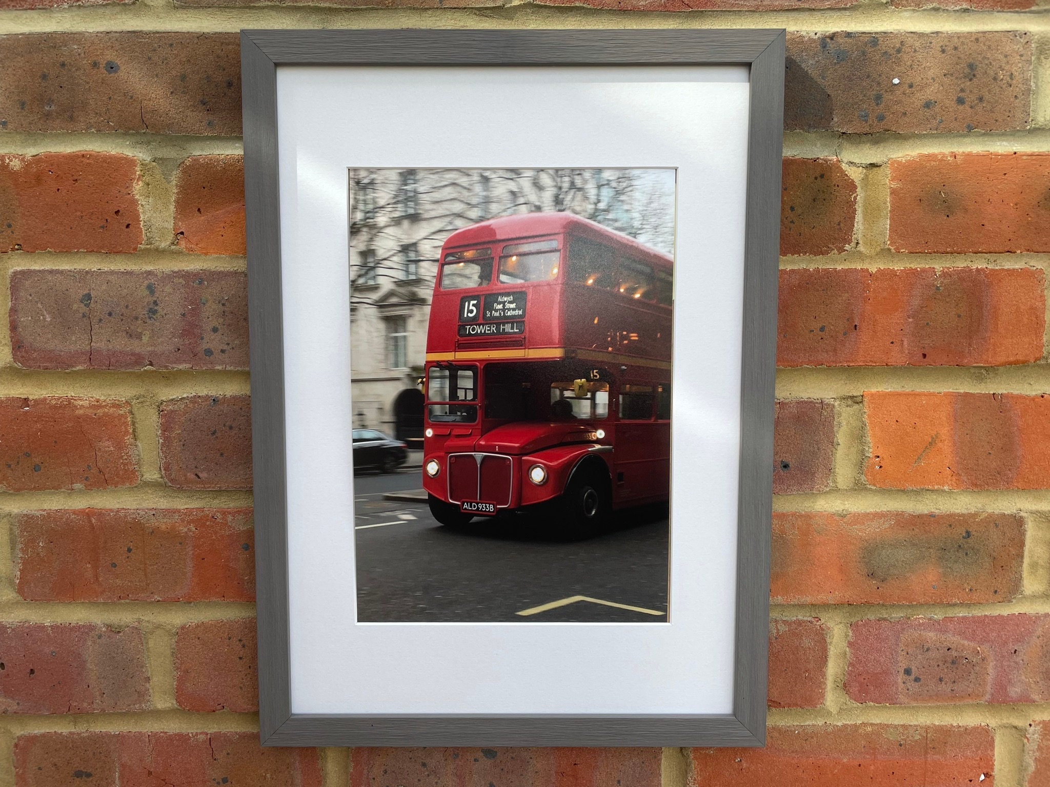 Photography Print / London Bus / Wall Art / Photo Etsy