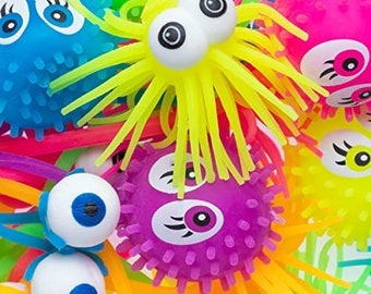 Bulk Toys - Yoyos for Kids - Goofy Eyes Yoyo Balls for Party Favors - Goodie Bag Supplies and Pinata Stuffers - Prizes for Kids Classroom