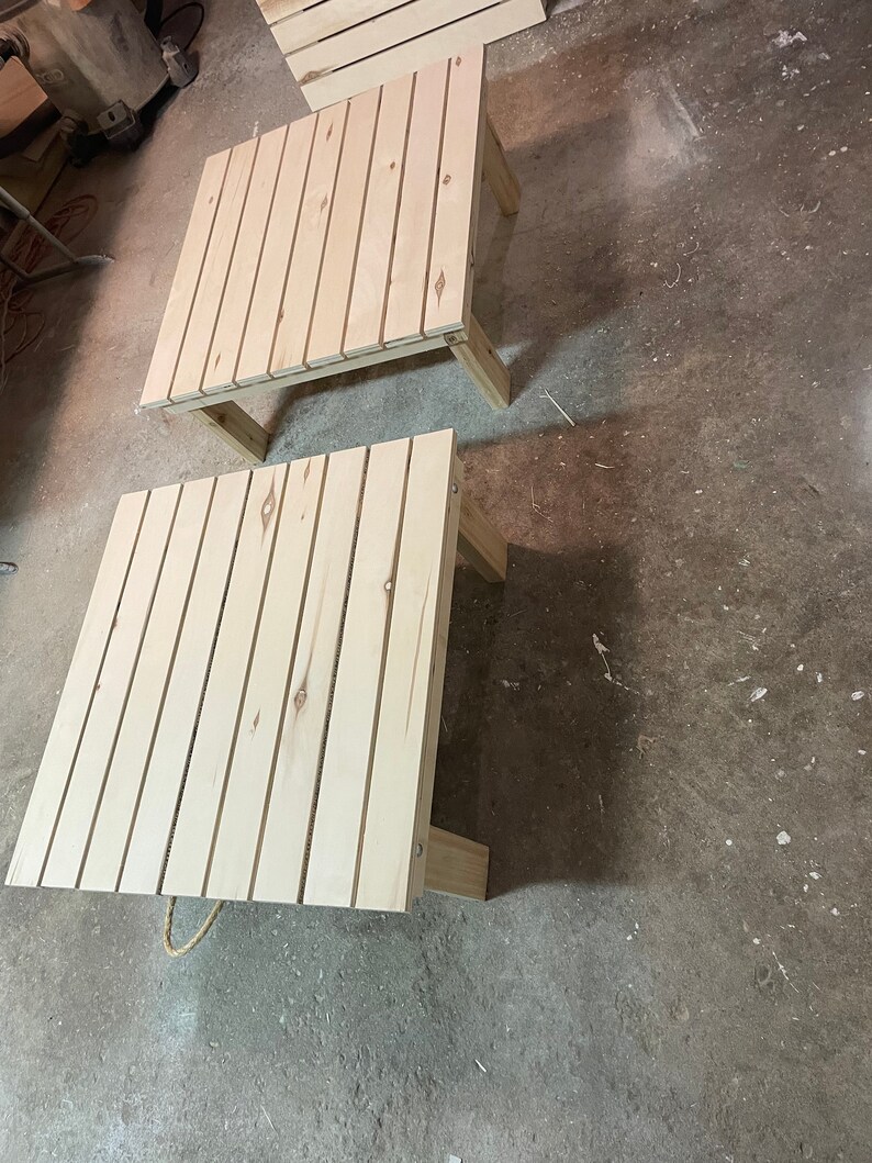 Mini Picnic Tables Low Seating Table Mini Picnic Table With Etsy