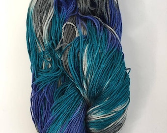 Deep Ocean Colorway Acrylic Space-dyed Yarn