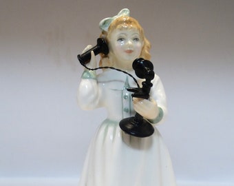 Vintage Royal Doulton Hello Daddy HN3651 beeldje zeldzaam