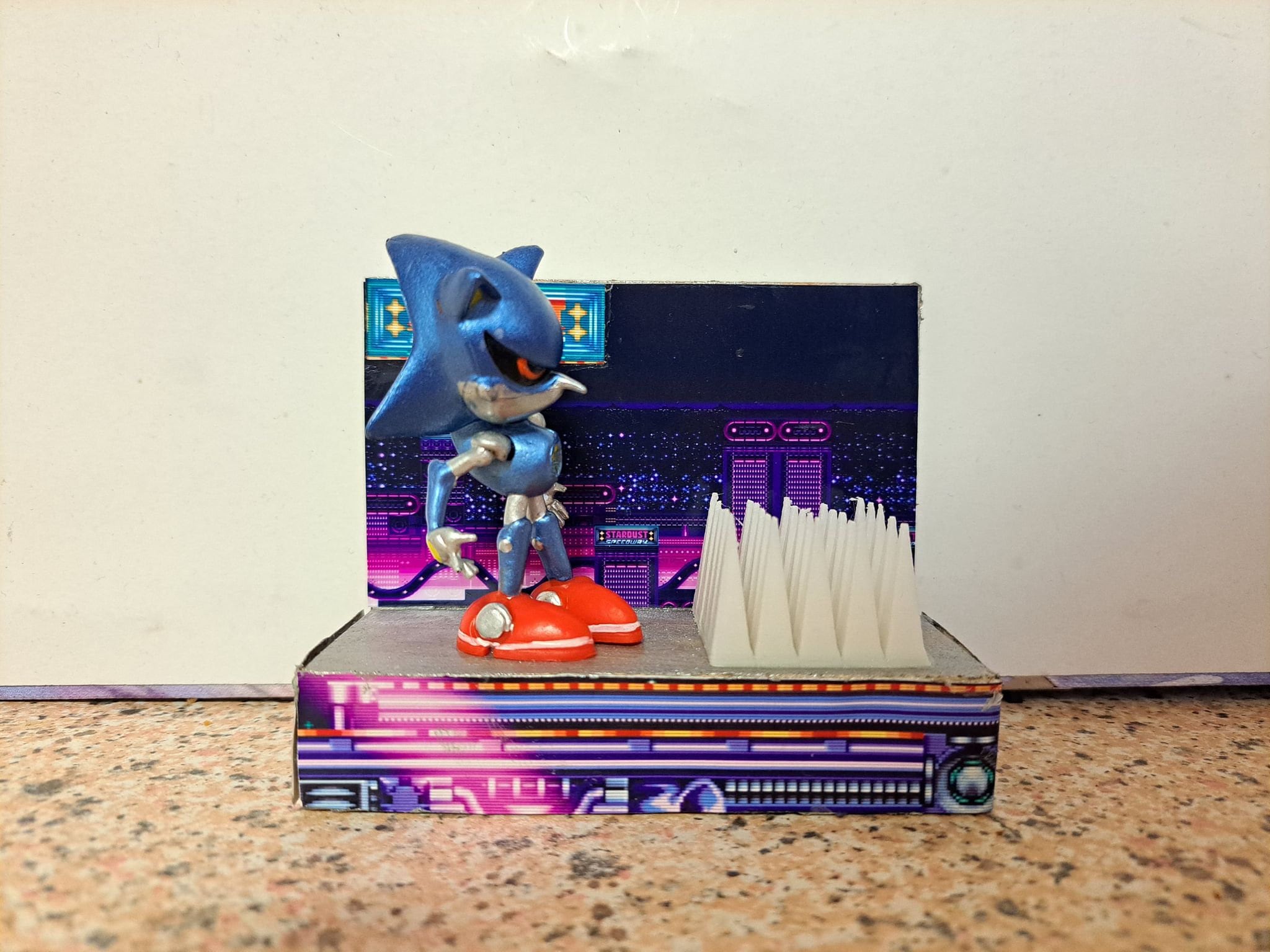 Sonic - Sonic X - Arte em Miniaturas