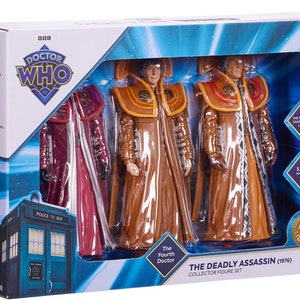 Doctor Who The Deadly Assassin Time Lord  Set
