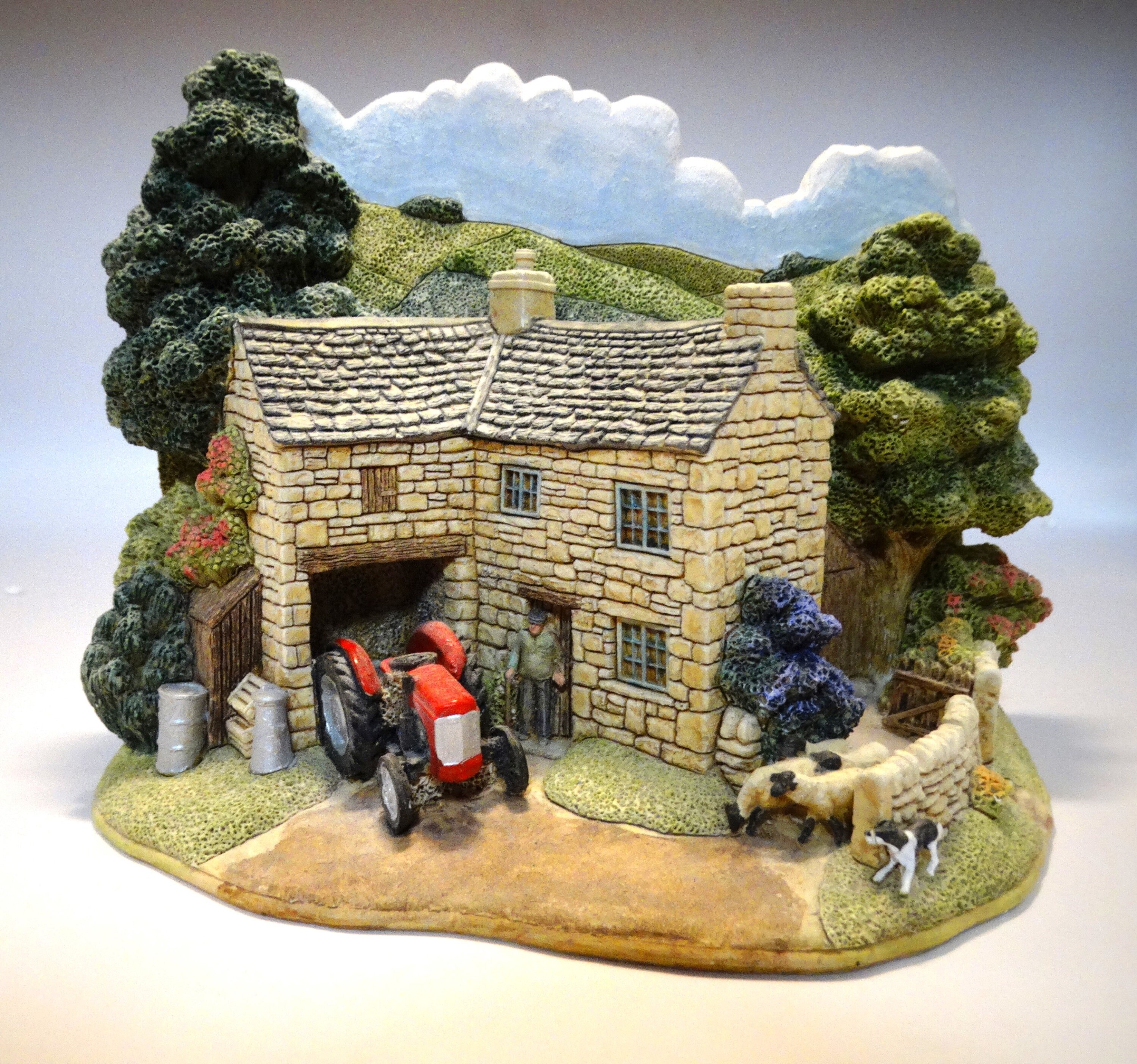 リリパットレーン　THE FLOWER BASKET リリパットレーン40☆THE FLOWER BASKET（Vintage Lilliput Lane
