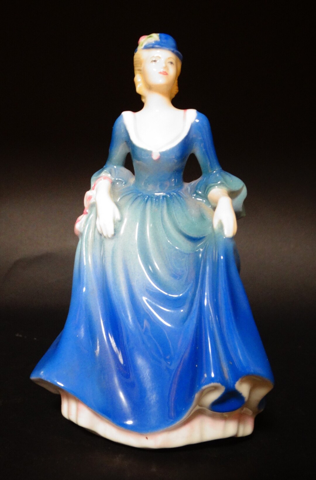 Coalport Figurine Taking the Air Rare Etsy