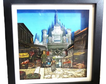 Boîte fantôme 3D Twilight Princess Castle Town Legend of Zelda